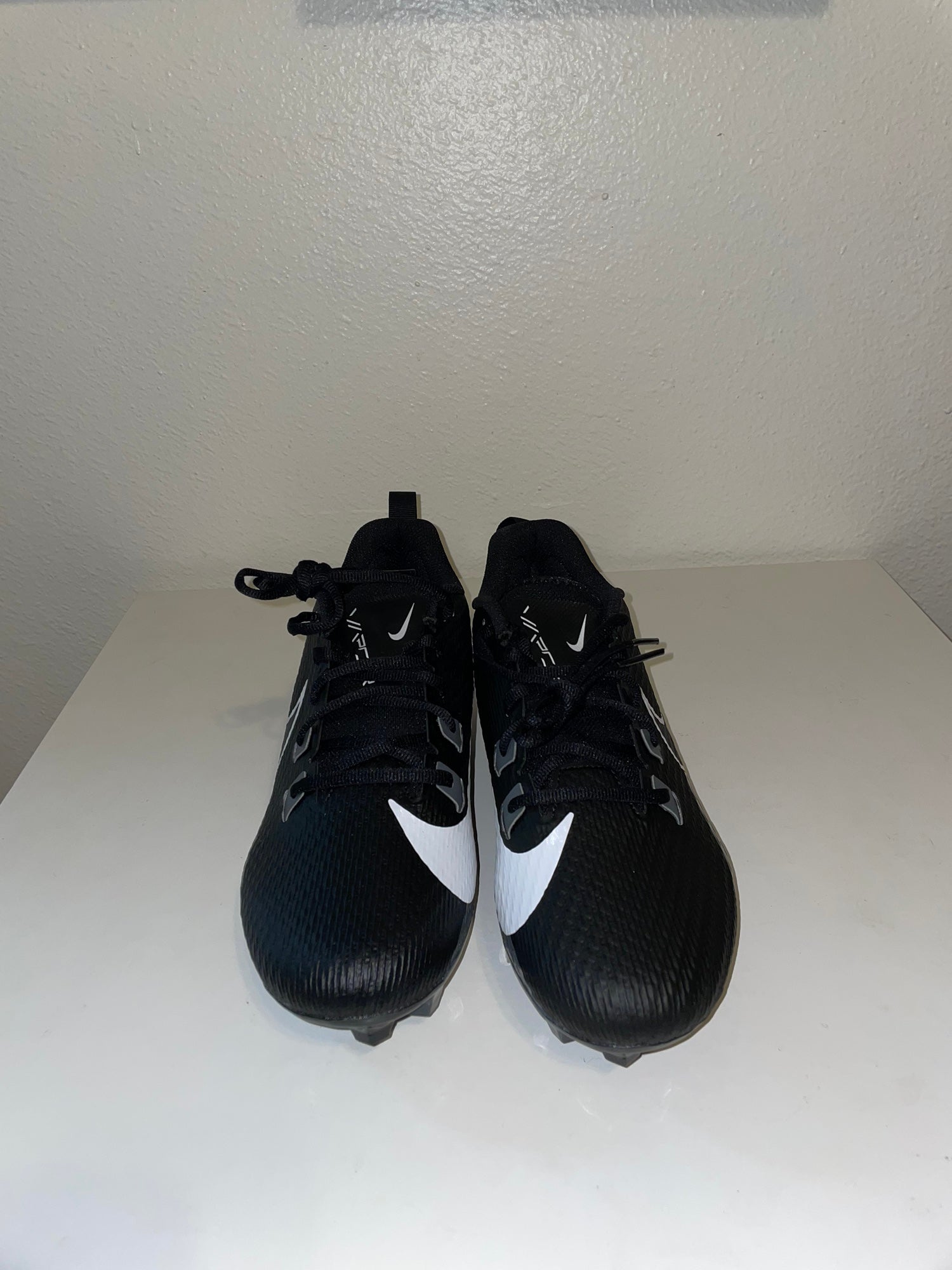 New Size 10 Nike Vapor Edge Speed Lacrosse/Football Cleats Navy/White/Black  | SidelineSwap