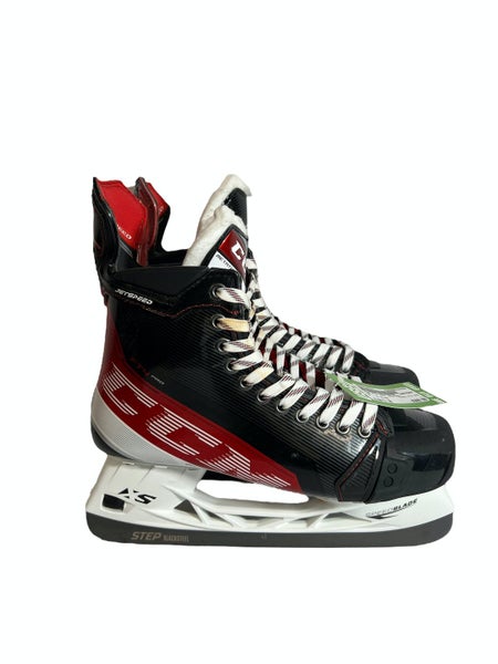 Used Ccm Jetspeed Ft4 Pro Ice Hockey Skates Size 10w