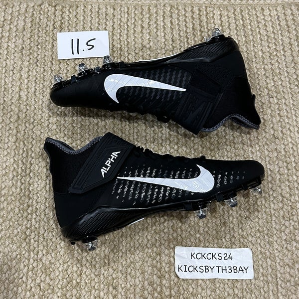 Nike Alpha Menace Pro 2 D Football Cleats Black CK4277-001  display picture 2