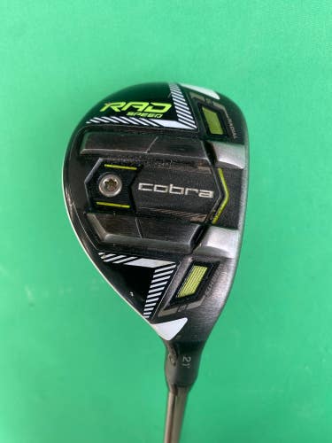 Used Men's Cobra RADspeed Right Hybrid 21 Degree