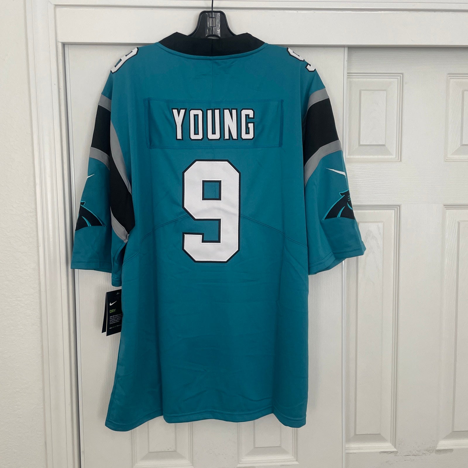 Brand New Carolina Panthers Bryce Young Jersey With Tags - Size