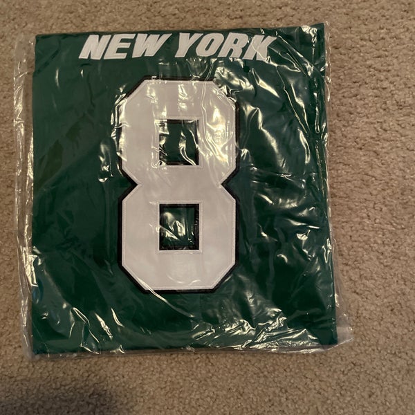 Men's Nike Aaron Rodgers Gotham Green New York Jets Game Jersey