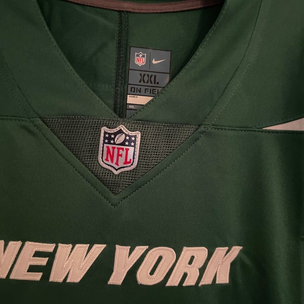 Men's Nike Aaron Rodgers Gotham Green New York Jets Game Jersey