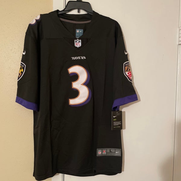 Men's Nike Odell Beckham Jr. Purple Baltimore Ravens Game Jersey