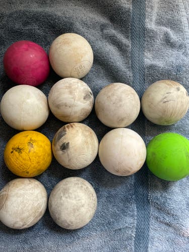 Used Lacrosse Ball 12 Pack (1 Dozen)