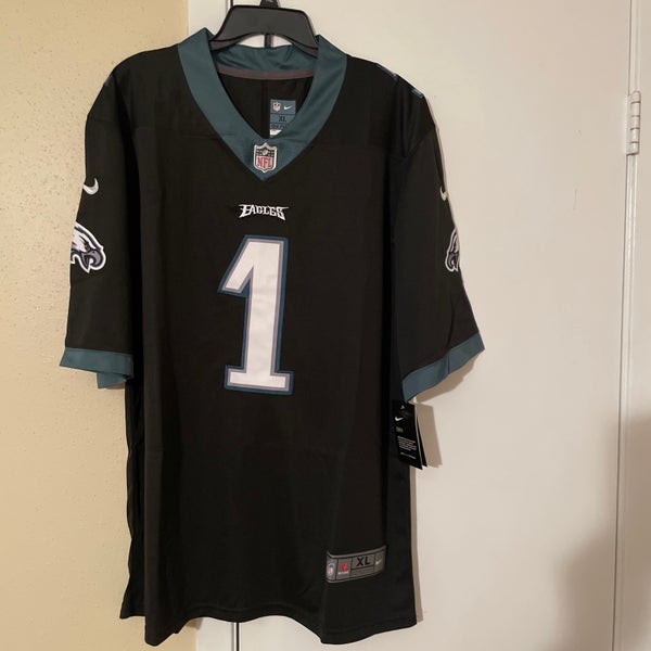 Men's Nike Jalen Hurts Black Philadelphia Eagles Game Jersey