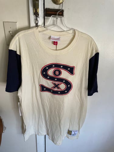 Chicago White Sox Mitchell & Ness Men’s MLB Cooperstown Tee L