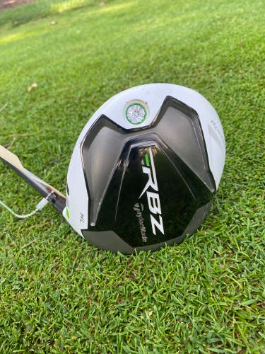 Used Men's TaylorMade RBZ Black Right Driver Regular 10.5
