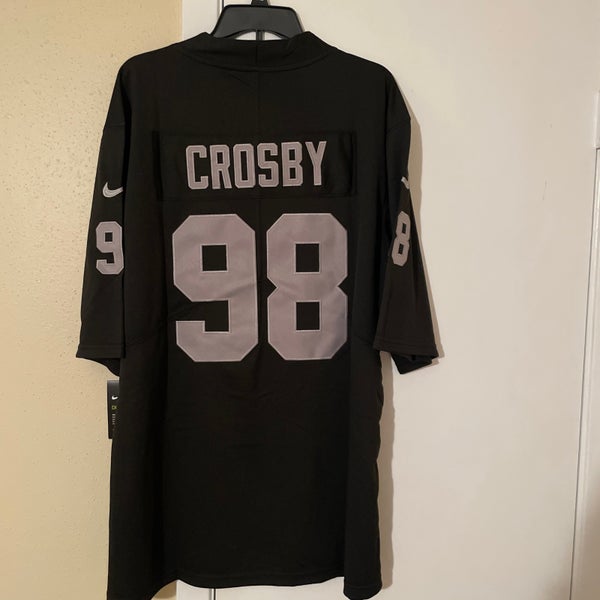 Brand New Las Vegas Raiders Maxx Crosby Jersey With Tags - Size Men's XXL