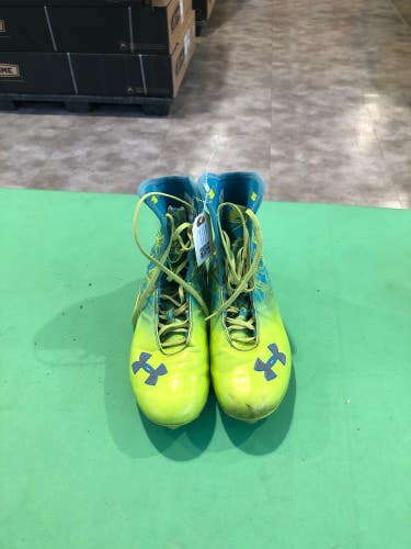 Used Men's 10.0 Molded Under Armour Highlight Football Cleats