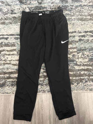 Black Nike Fleece Sweatpants - 2XL / XXL - 9/10 Condition