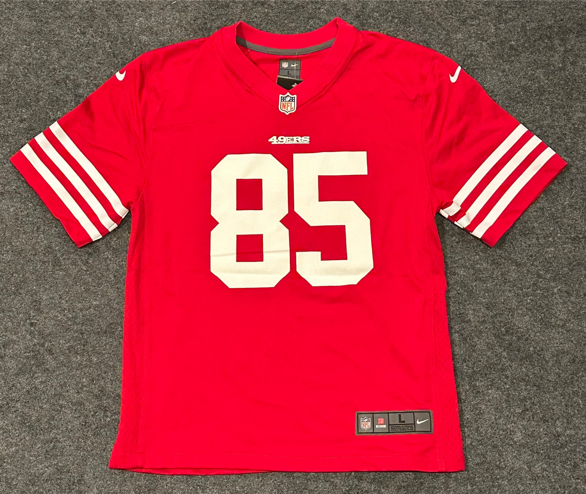 Red Nike NFL San Fransisco 49ers Jersey Junior