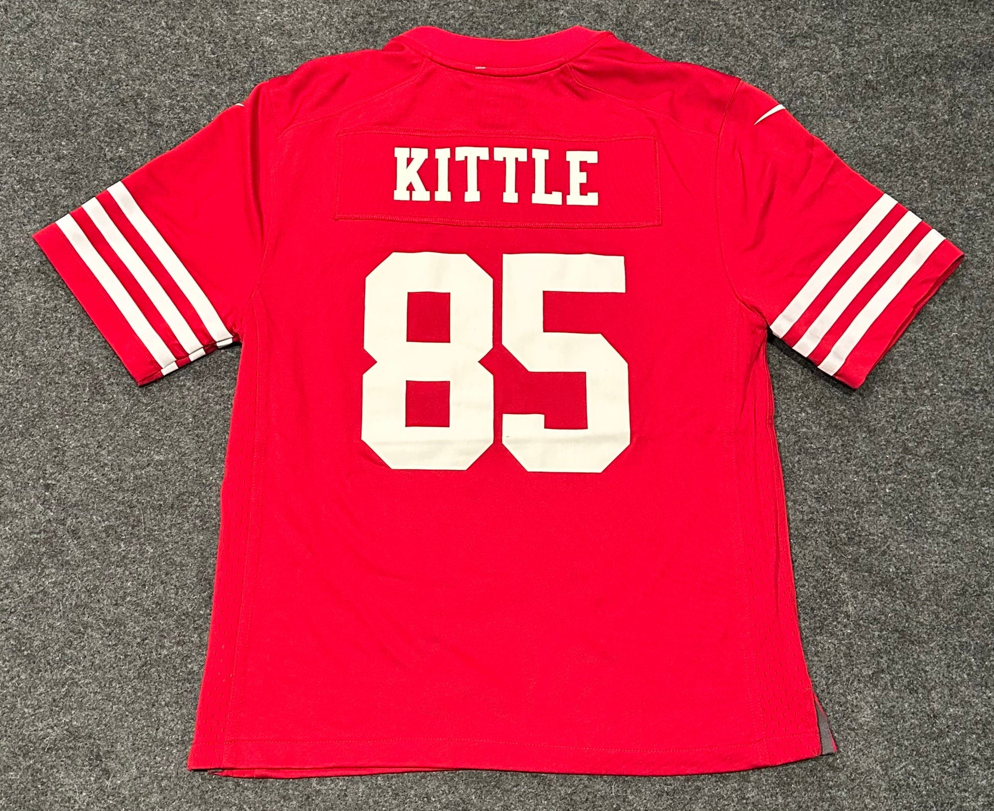 Nike Youth San Francisco 49ers George Kittle Game Jersey - Red