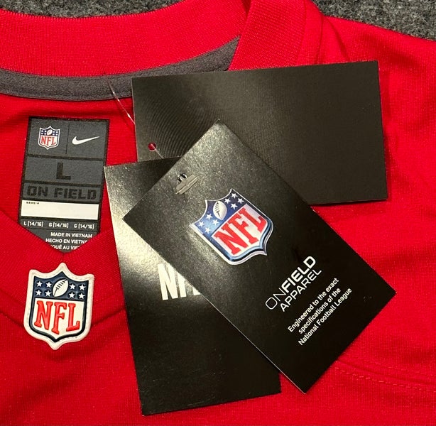 George Kittle San Francisco 49ers Nike Red Jersey