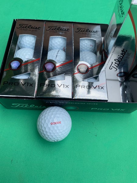 New Customized Titleist Pro V1x Balls