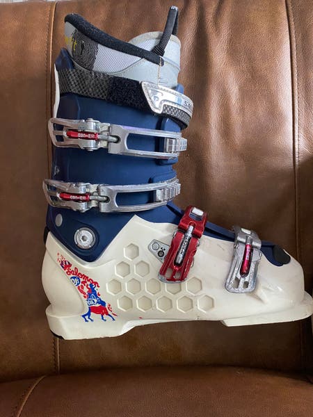 salomon foil ski boots 2007 X-Wave 10.0 charging women maximum leverage and power transfer when tipping the ski on edge. CLEAN! 2007 Salomon Men's Foil