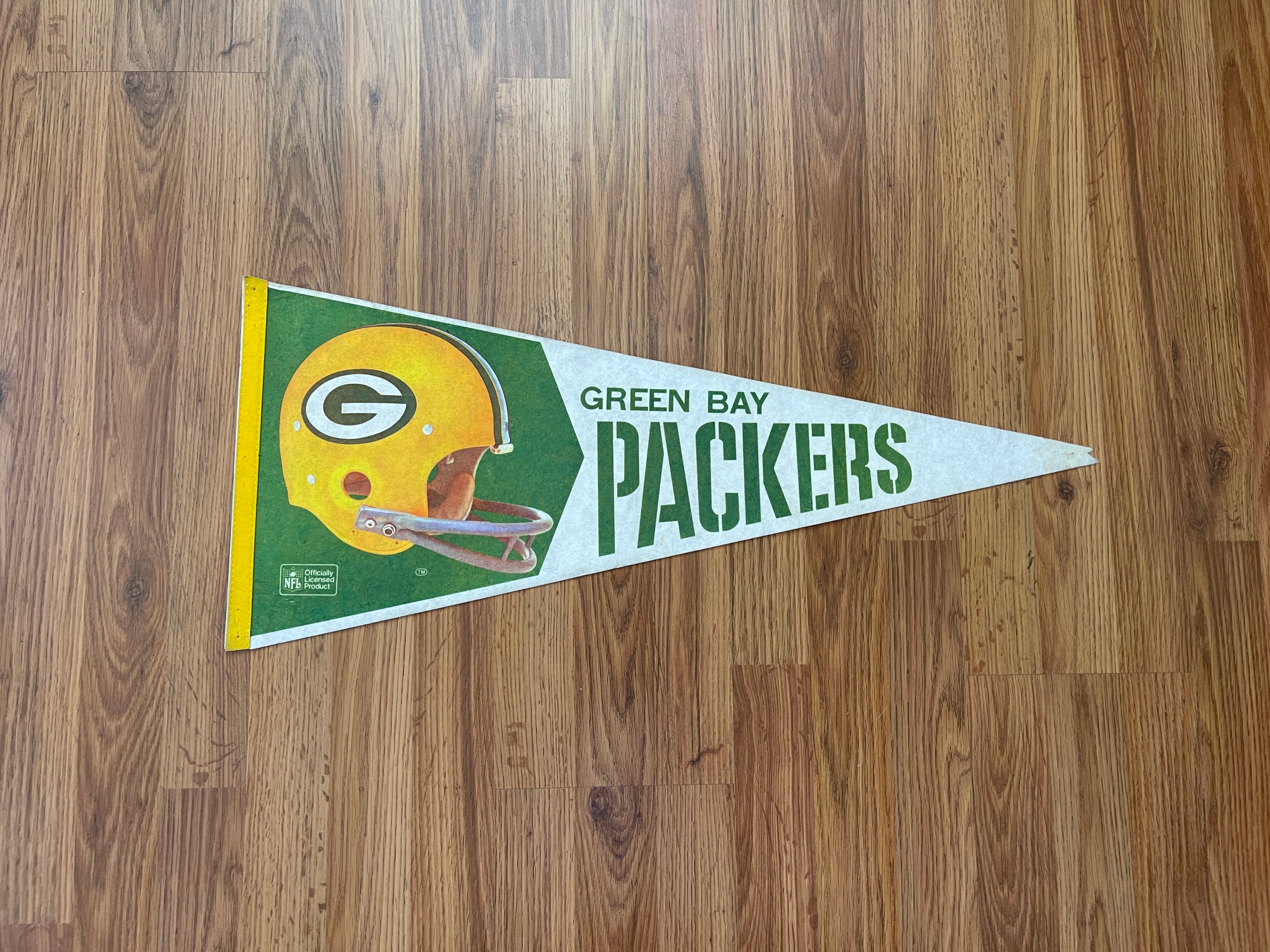 Green Bay Packers Felt Pennant For Sale! $5 Shipping!