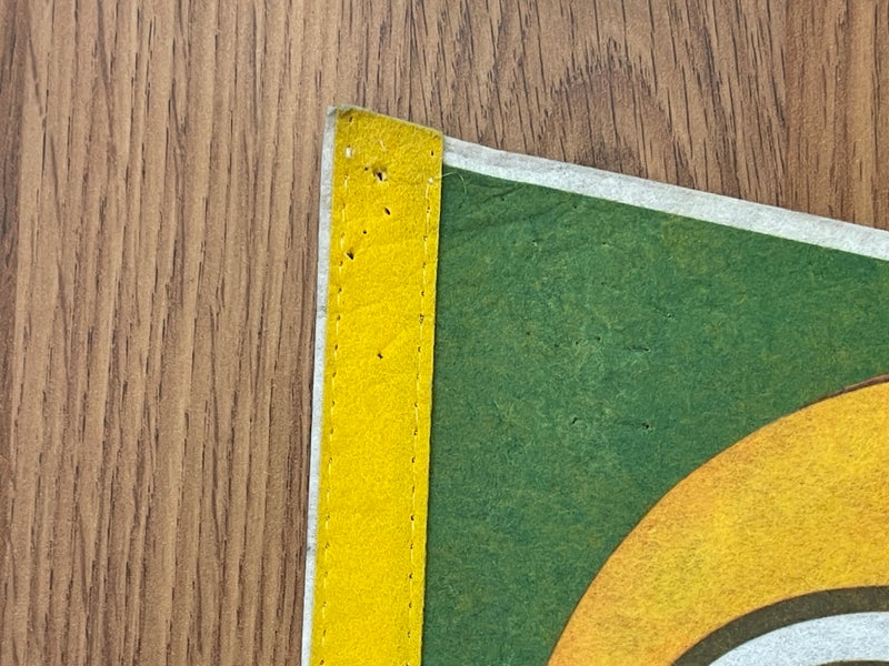 Green Bay Packers Retro Logo Felt Pennant at the Packers Pro Shop