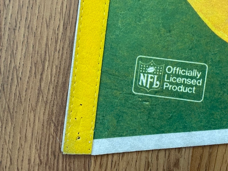 Green Bay Packers Felt Pennant For Sale! $5 Shipping!