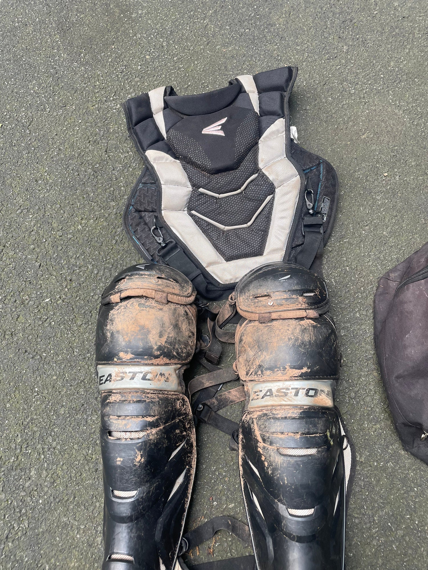 Game-Used Father's Day Catcher's Gear - Includes Chest Protector