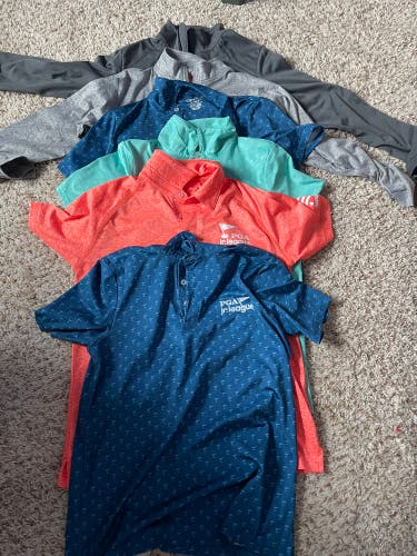 PGA polo and pull over