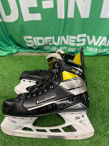 Senior Used Bauer Supreme S37 Hockey Skates D&R (Regular) 9.5