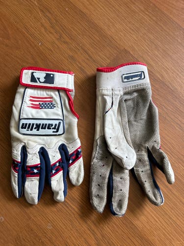 Franklin men’s Large batting gloves