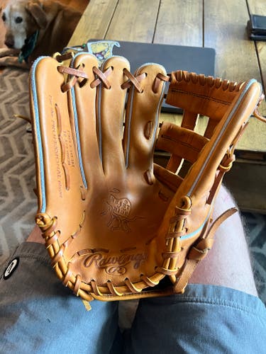 Left Hand Throw Rawlings Outfield Heart of the Hide Baseball Glove 12.75"