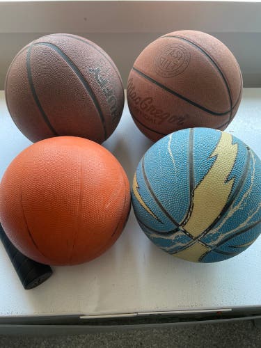 Assorted men’s Basketballs
