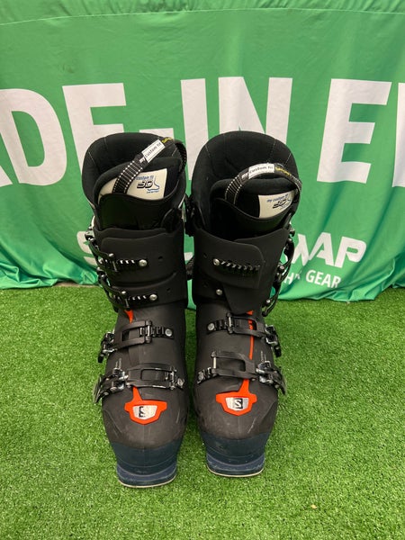 Salomon SNS Profil Ski Boots Size Mondo 27.5 Black Used | SidelineSwap