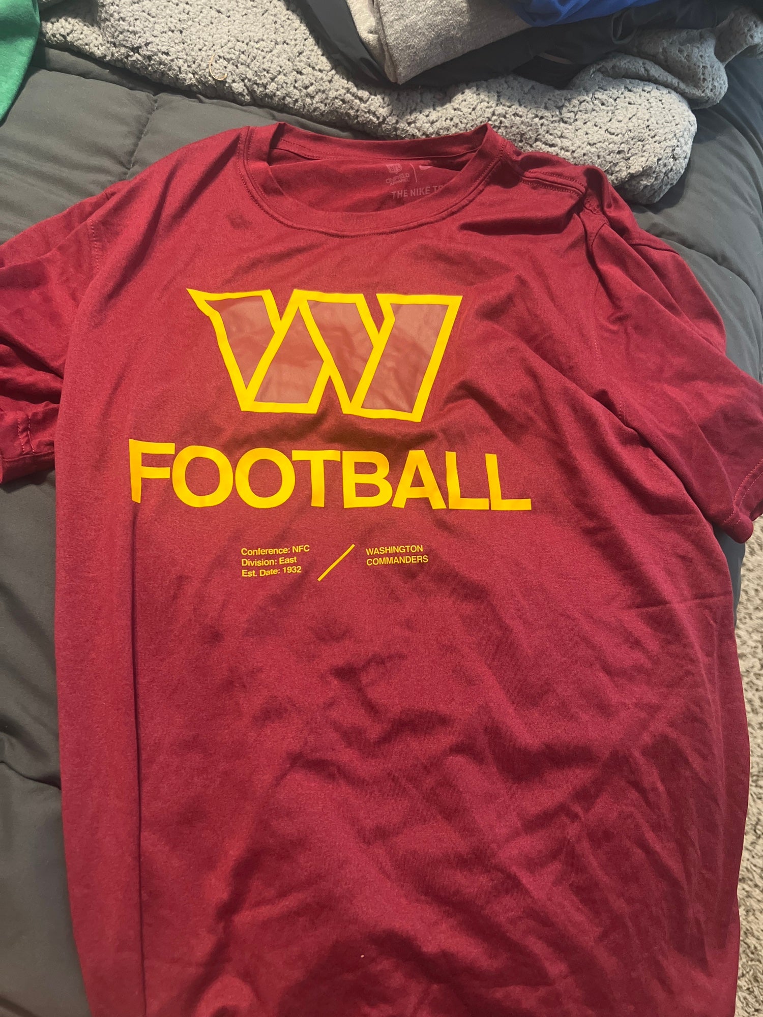 Washington Football Nike Drifit T-Shirt