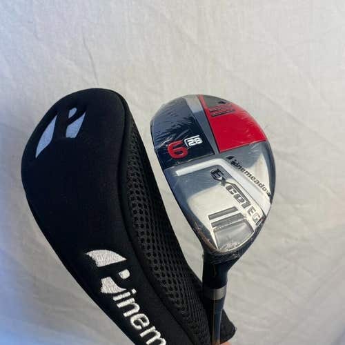 Brand New Left Handed Pinemeadow Excel EGI 6 Hybrid Golf Club With Cover