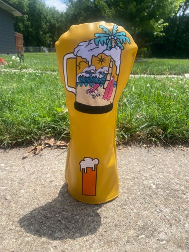 Beer driver headcover