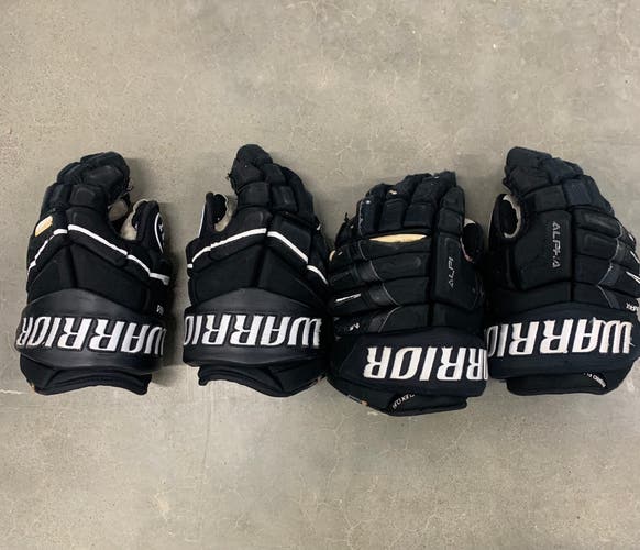 Two Pairs  Warrior 13" Alpha DX Pro Gloves