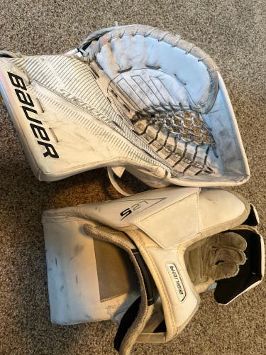 Used Full Right  Supreme S27 Glove & Blocker Set