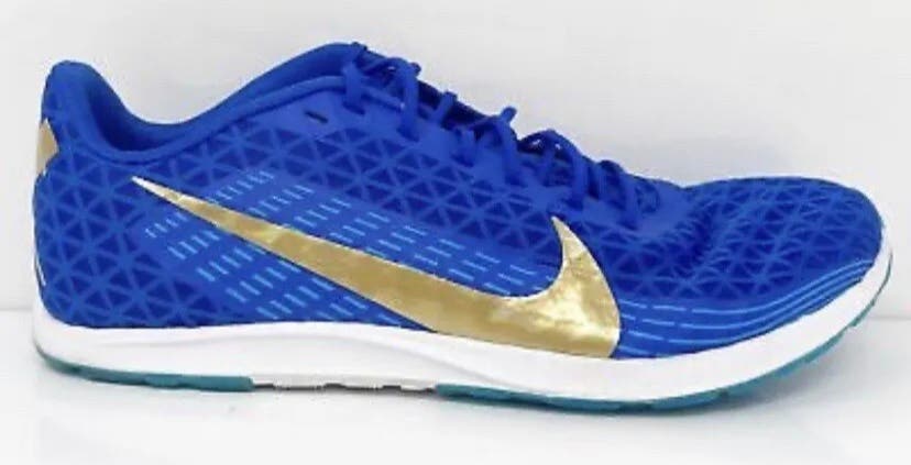 Nike Zoom Rival XC Blue/Gold Track Racing Shoes AJ0851-400 Men Size 13