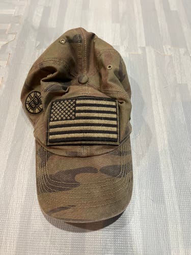 ‘47 brand boston bruins usa operation hat trick camo hat