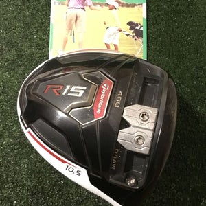 TaylorMade R15 460 10.5* Driver Seniors Graphite Speeder 57 Evolution Graphite