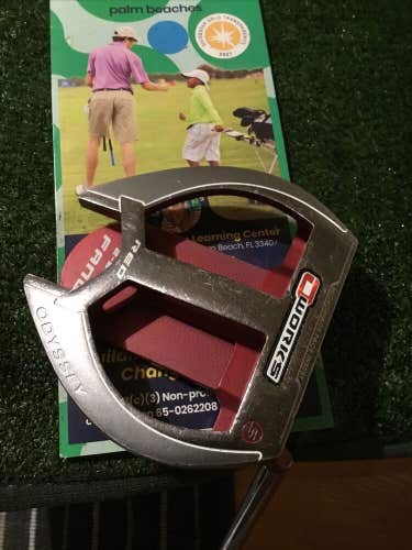 Odyssey O-Works Red 2-ball Fang Putter 34.5 Inches (RH)