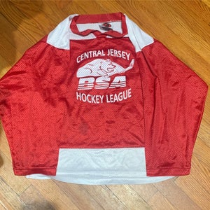 Red Rare Central Jersey BSA Hockey League Jersey