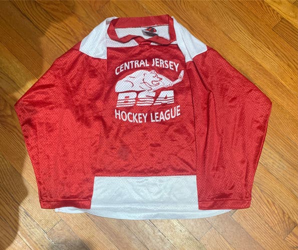Red Rare Central Jersey BSA Hockey League Jersey