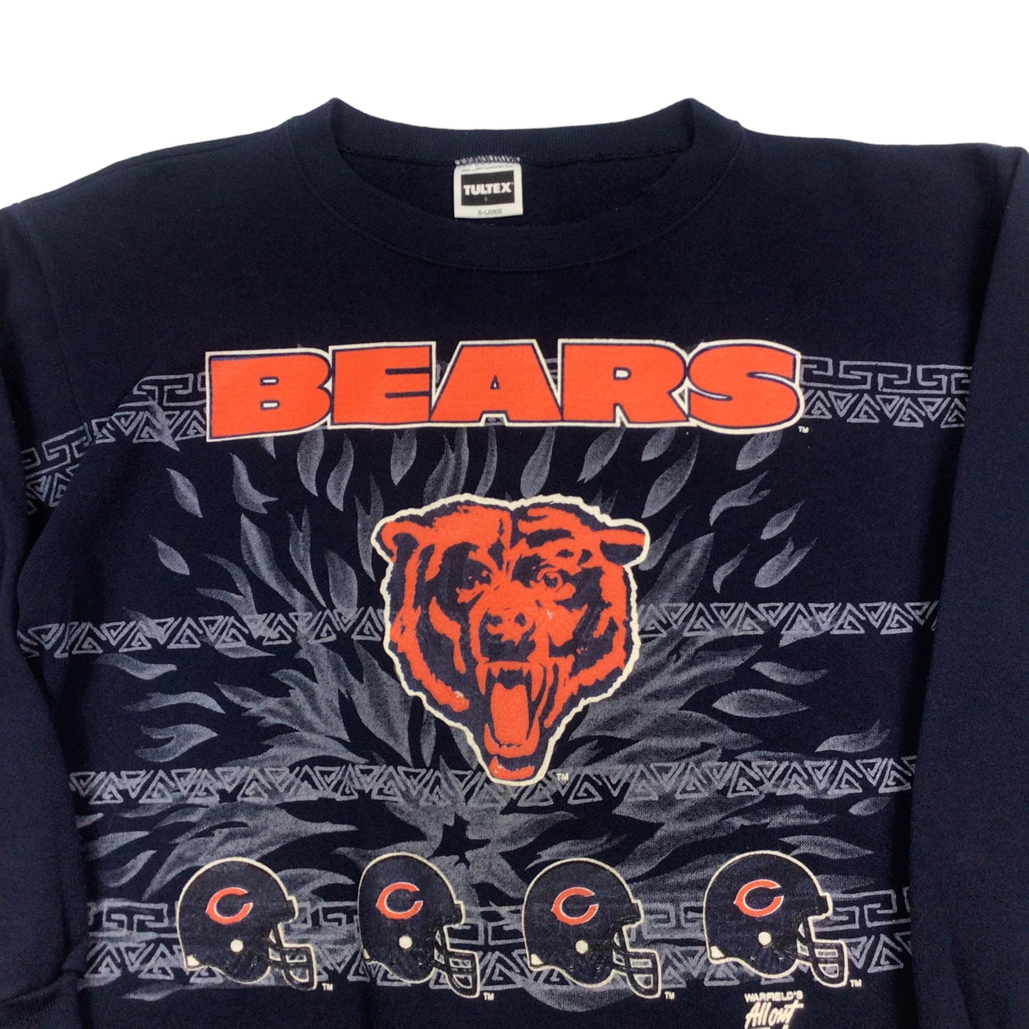 90's CHICAGO BEARS Made in USA Size XL Vintage NFL Sweat-shirt