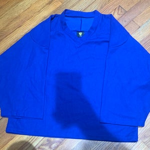 Blue Youth  XL Goalie Cut  Jersey