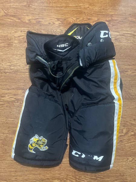 CCM 492 Tacks Padded Ice Hockey Pants Size: Large Black NHL