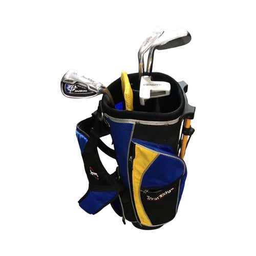 Used Tour Edge Bazooka 4 Piece Regular Flex Steel Shaft Junior Package Sets