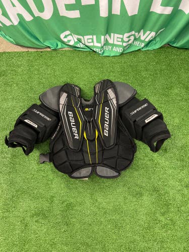 Used Large Bauer Supreme S27 Goalie Chest Protector