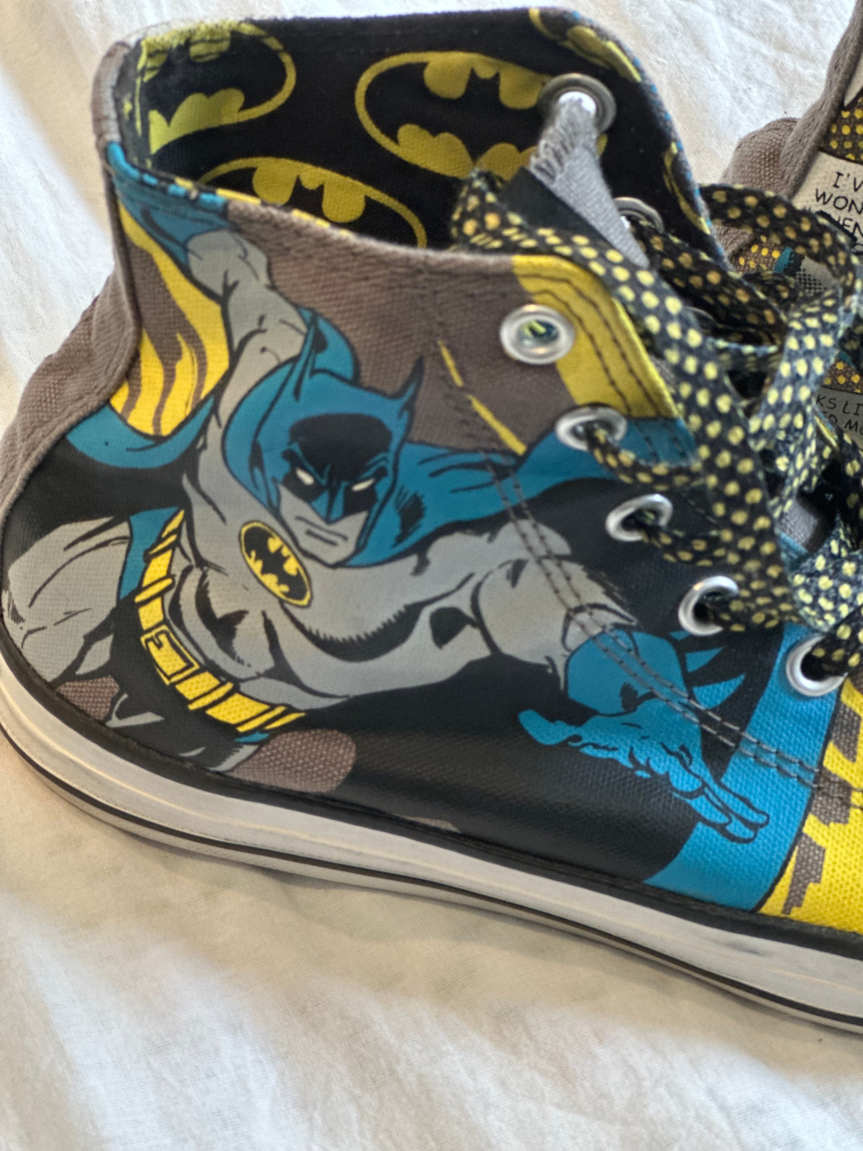Converse hi top Batman 3y sneakers | SidelineSwap | Buy and Sell on  SidelineSwap, image size:3024x4032