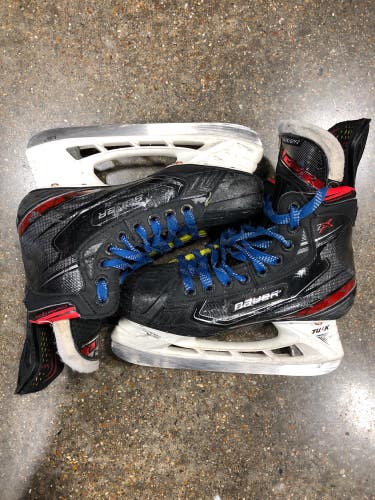 Used Intermediate Bauer Vapor 2X Hockey Skates D&R (Regular) 4.5