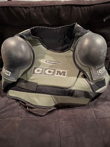 CCM power line shoulder pads