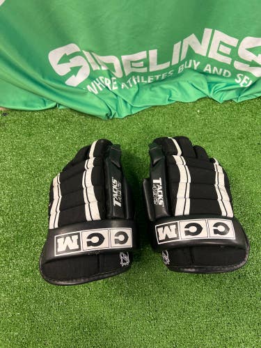 Used CCM Tacks 492 Gloves 12"
